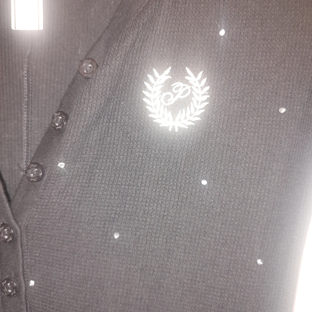 PINK Victoria's Secret Black Ribbed Onesie - Picture 2 of 5